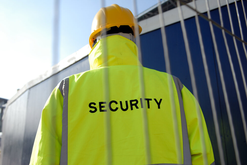 construction site security manager