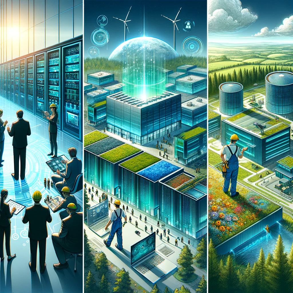 three-distinct-images-representing-themes-of-innovation-collaboration-technology-and-sustainability-in-the-context-of-data-centre-construction